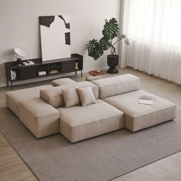 BUTTER - Modular fabric sofa by grado design - view 3